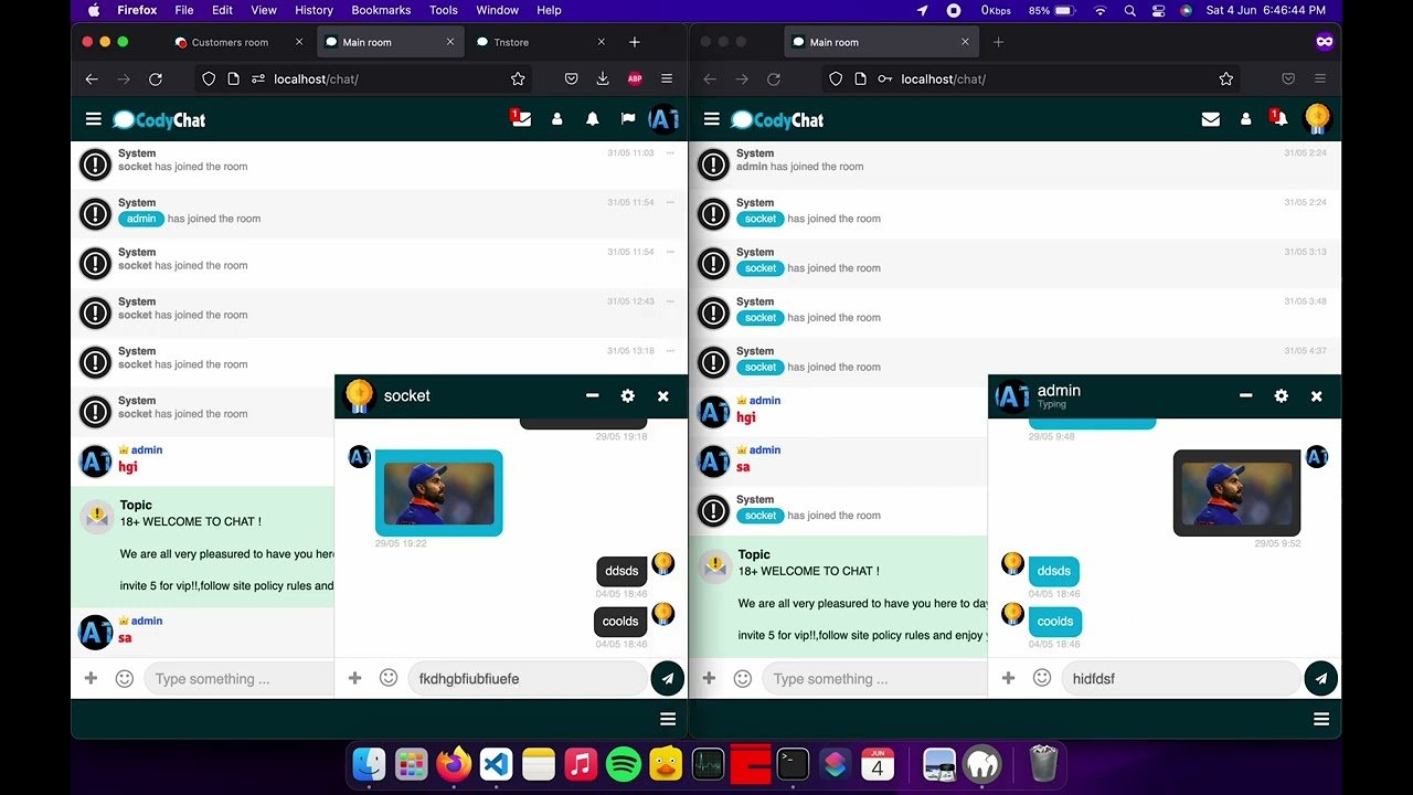 Codychat Yıllık Oda Hizmeti